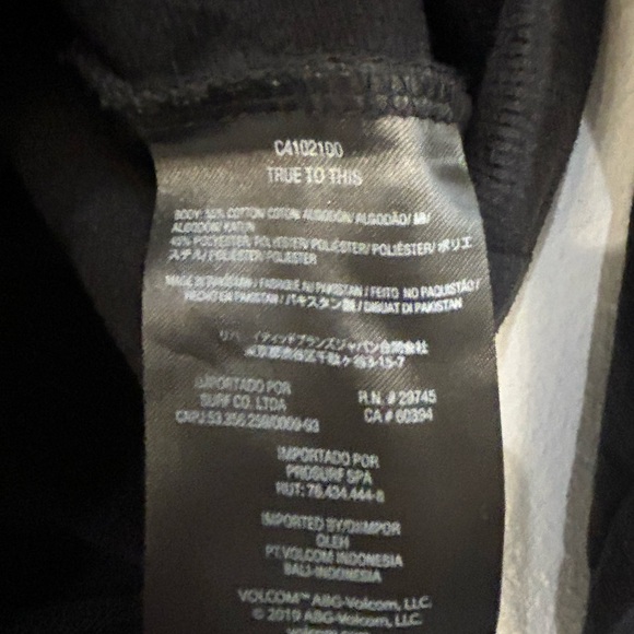 BIG BOYS ROUNDABOUT PULLOVER FLEECE HOODIE - BLACK COMBO - Picture 6 of 6